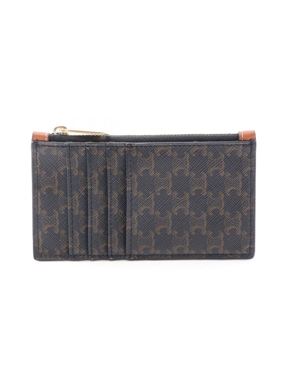 Celine Coin Purse Triomphe Leather Card Case